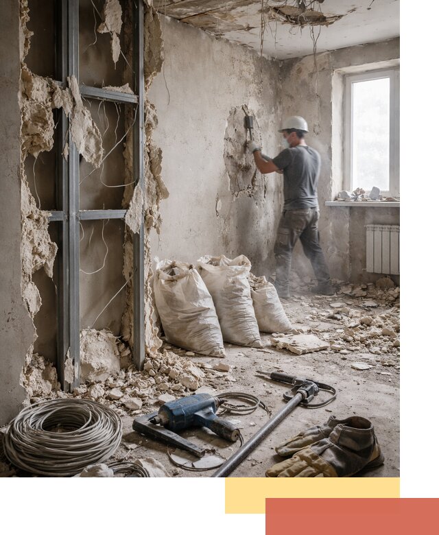 Профессиональный демонтаж зданий и конструкций в Перми