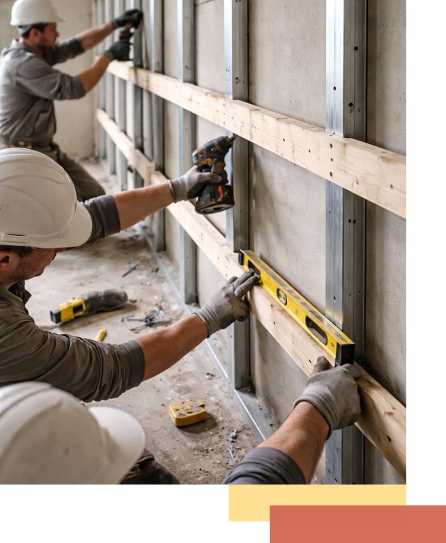 Устройство обрешетки под панели в Перми