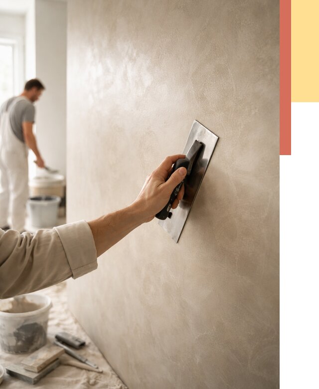 Венецианская штукатурка в Перми от 3749 руб/м² — нанесение стен под ключ | ОТДЕЛОЧНИК-Прм