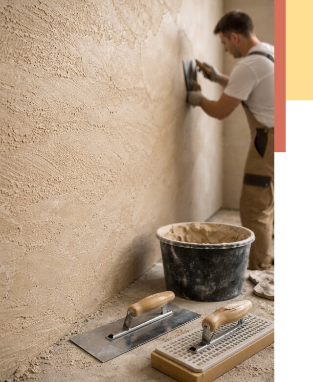 Декоративная штукатурка травертин в Перми от 1928 руб/м2 — качественно и недорого | ОТДЕЛОЧНИК-Прм