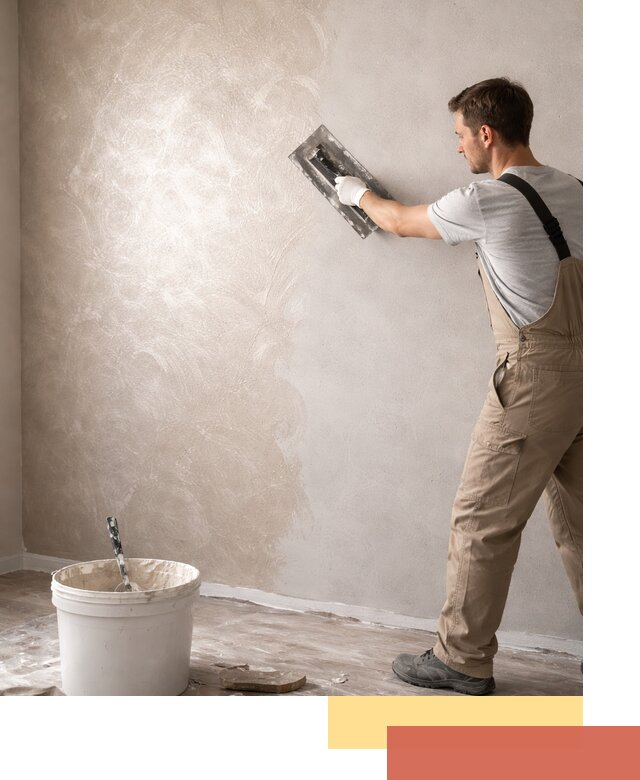 Декоративная штукатурка «Мокрый шелк» под ключ в Перми