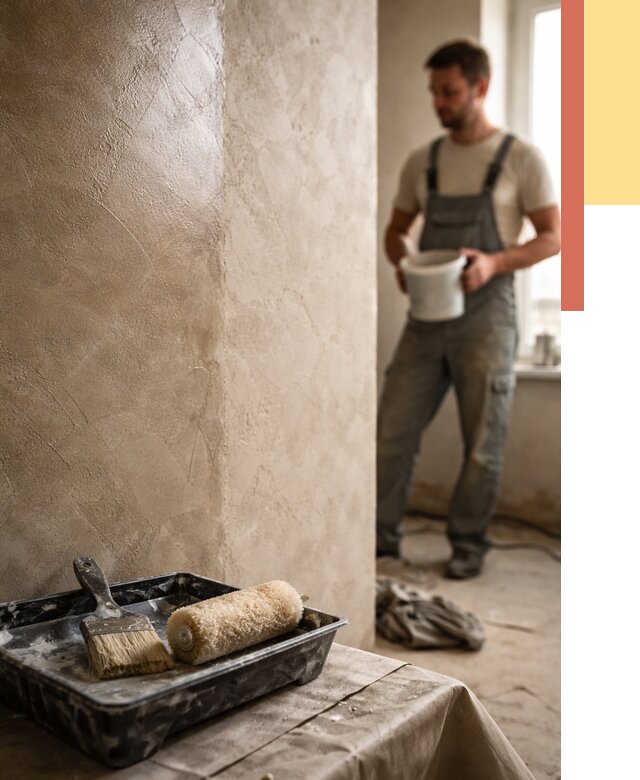 Нанесение воска на штукатурку в Перми от 3749 руб. | Услуги ОТДЕЛОЧНИК-Прм