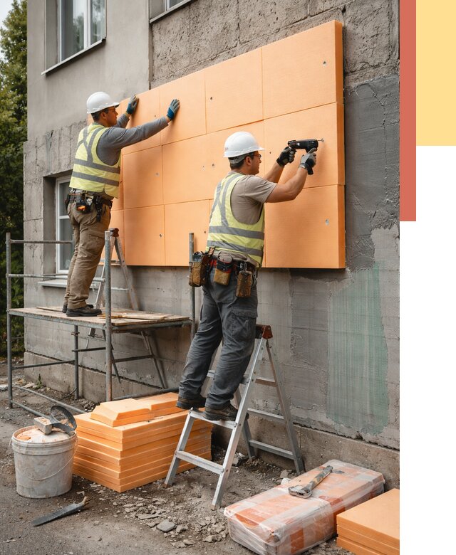 Утепление стен пеноплексом в Перми от 1982 руб./м2 — быстро и недорого | ОТДЕЛОЧНИК-Прм