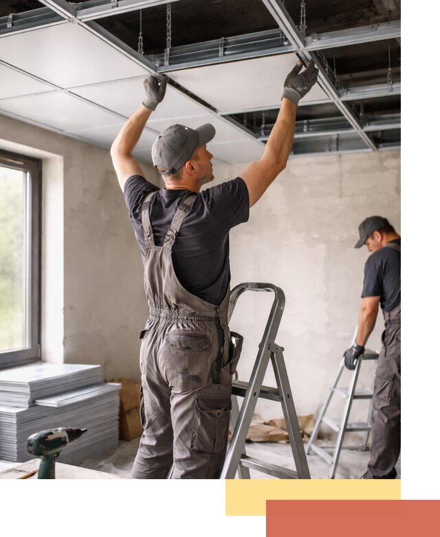 Монтаж кассетного потолка в Перми качественно и быстро